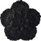 Ekena Millwork Shell Ceiling Medallion, Hand-Painted Steel Gray, 25 5/8"OD x 1"P CM25SHSGS - alternate 1